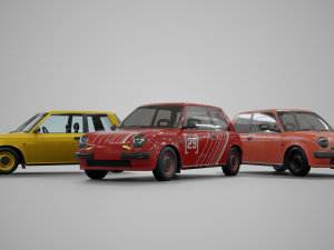 Nissan Be-1 3D Model