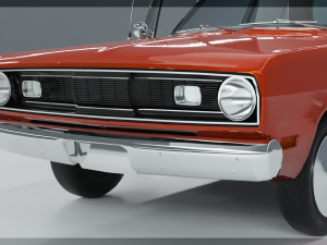 Plymouth Valiant 1971 Modèle 3D