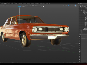 Plymouth Valiant 1971 Modèle 3D