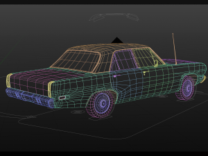 Plymouth Valiant 1971 Modèle 3D