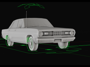 Plymouth Valiant 1971 Modèle 3D