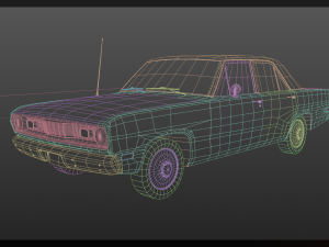 Plymouth Valiant 1971 Modèle 3D