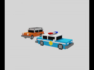 Автомобили 3D Модель