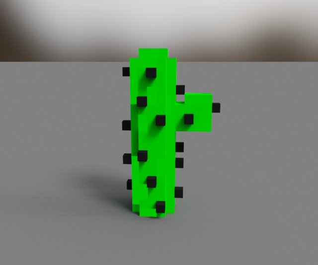 Cactus Modello 3D .c4d .max .obj .3ds .fbx .stl .blend