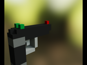Pistol 3D-Modell
