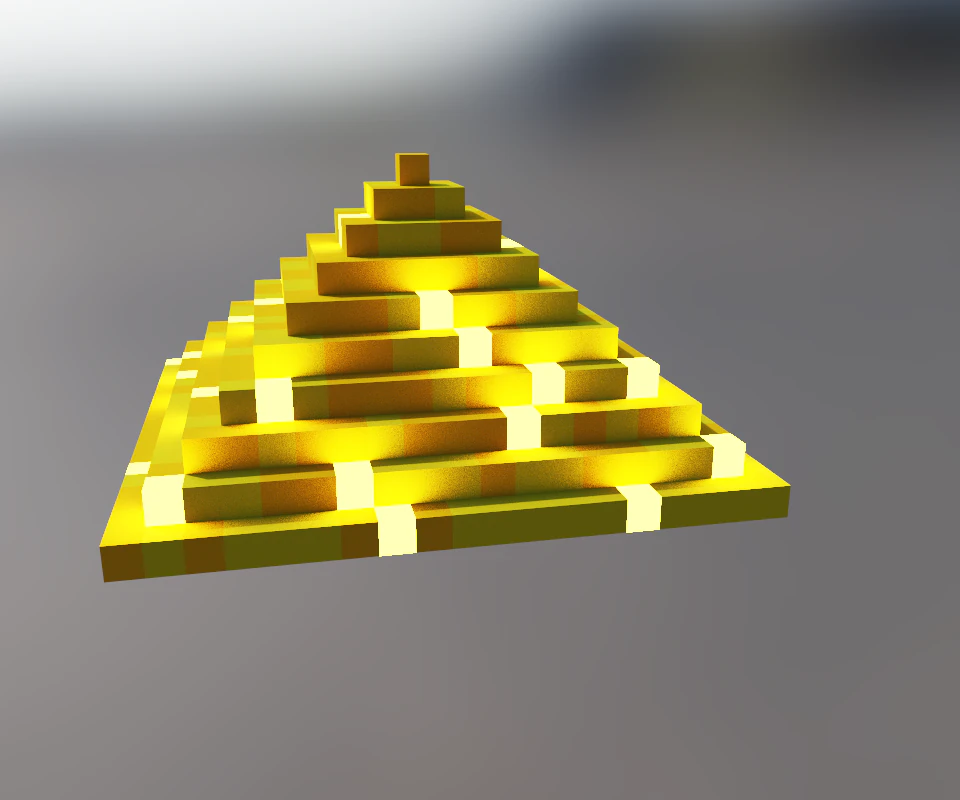 Piramid 3D Model .c4d .max .obj .3ds .fbx .stl .blend 