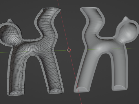Cat Vase 3D-printmodel