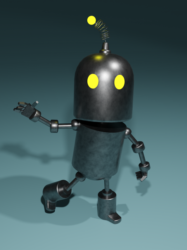 ROBOT 3D MODEL 3D Model .c4d .max .obj .3ds .fbx .stl .blend 