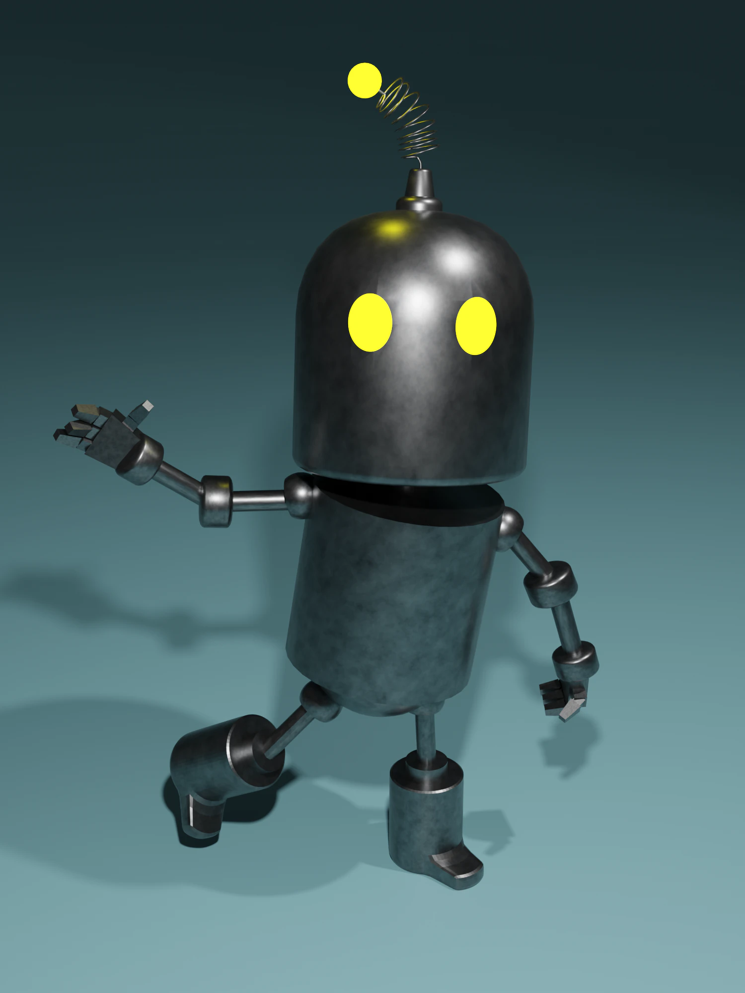 ROBOT 3D MODEL 3D Model .c4d .max .obj .3ds .fbx .stl .blend 
