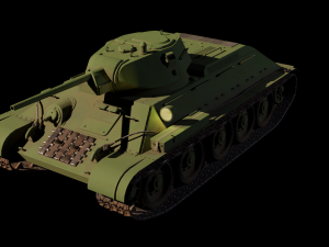 T-34-76 3D Model