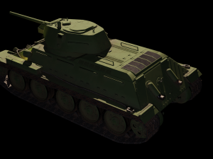 T-34-76 3D Model