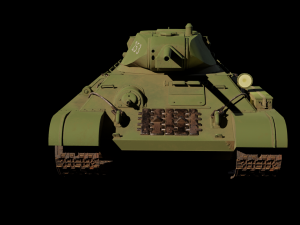 T-34-76 3D Model