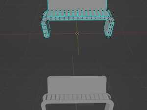 Bench Modèle 3D