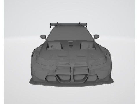 M4 GT3 3D Model