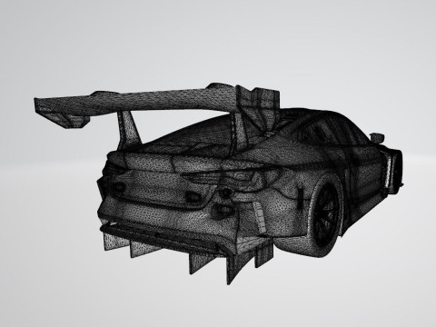 M4 GT3 3D Model