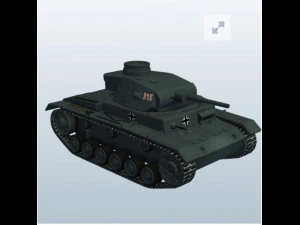 Panzer 3 Modelo 3D