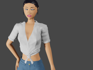 Girl-model 3Dモデル