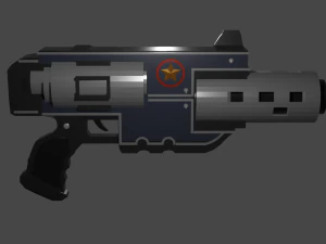 ピストル・サイバー 3Dモデル