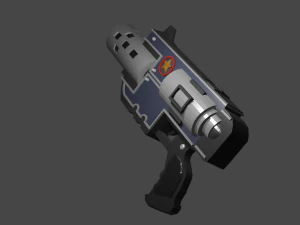 Pistol-Cyber 3D Model