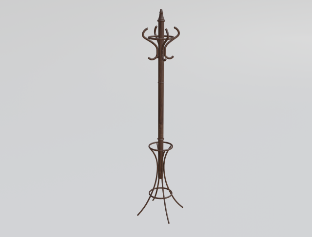 Clothes Hanger Modelo 3D .c4d .max .obj .3ds .fbx .stl .blend 