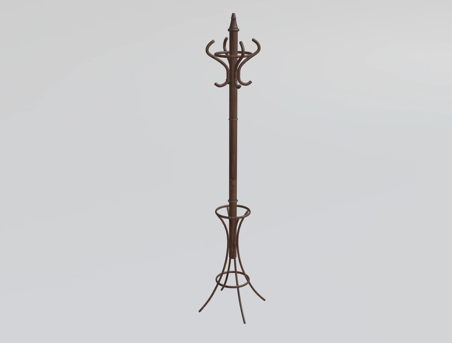 Вішалка для одягу 3D Модель .c4d .max .obj .3ds .fbx .stl .blend 