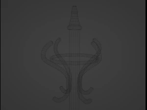 Вішалка для одягу 3D Модель