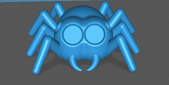 Spider 3D Model .c4d .max .obj .3ds .fbx .stl .blend 
