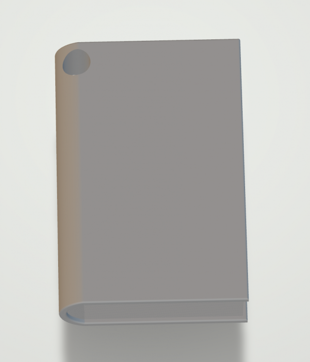 Keychain book 3D 打印模型 .c4d .max .obj .3ds .fbx .stl .blend 