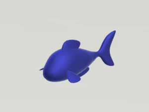 Peixe Modelo de Impressão 3D