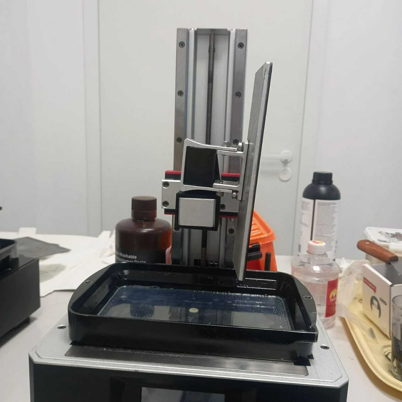 Table holder anycubic photon mono X6K 3D Print Model .c4d .max .obj .3ds .fbx .stl .blend 