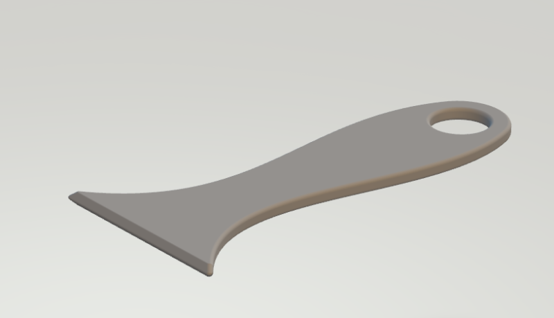 Scraper for 3d printer Modelo de Impressão 3D .c4d .max .obj .3ds .fbx .stl .blend 
