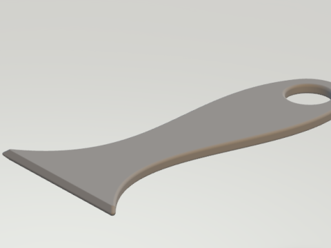 Scraper for 3d printer 3D 打印模型