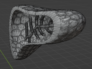 PANCREAS - HUMAN ANATOMY 3D Модель