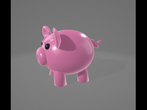 ANGRY LITTLE PIG - 3D MODEL 3D Model