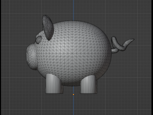 ANGRY LITTLE PIG - 3D MODEL 3D Model
