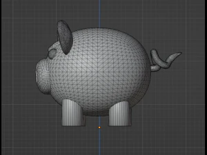 ANGRY LITTLE PIG - 3D MODEL 3D Model