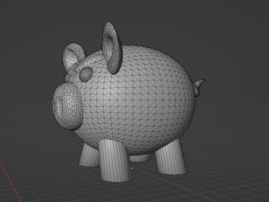 ANGRY LITTLE PIG - 3D MODEL 3D Model