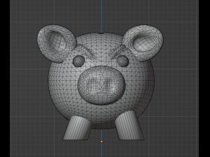 ANGRY LITTLE PIG - 3D MODEL 3D Model