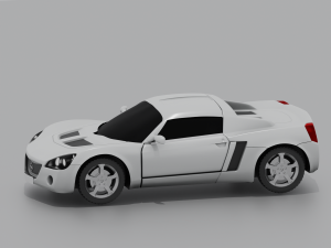 Car Opel Speedster 3D Model