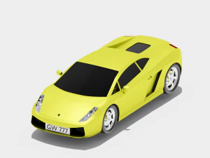 Sport-car Gallardo 3D Model
