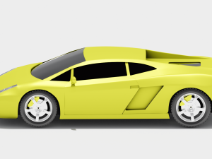 Sport-car Gallardo 3D Model