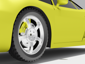 Sport-car Gallardo 3D Model
