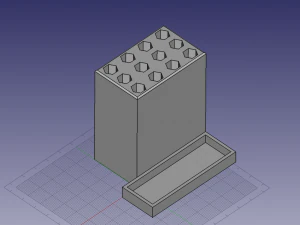 Penholder 3D Print Model