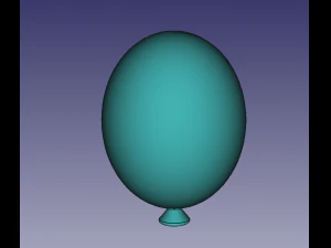 Gumballs Balloon 3D Print Model