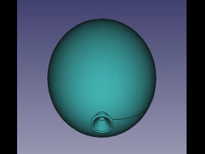 Gumballs Balloon 3D Print Model
