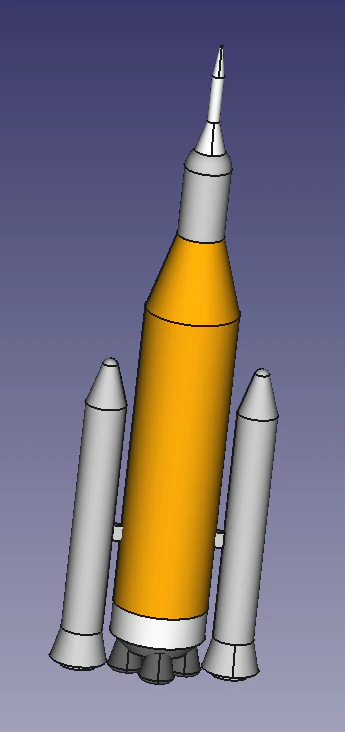 Model Artemis 1 3D Print Model .c4d .max .obj .3ds .fbx .stl .blend 
