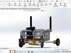 Solar grass cutter 3D Print Model