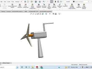 風車 3Dプリントモデル
