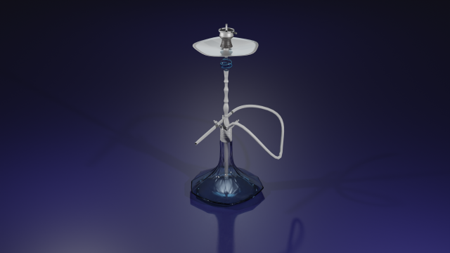 Hookah jump 2 Modello 3D .c4d .max .obj .3ds .fbx .stl .blend 