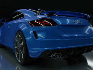 Audi TT RS Coupe 2019 3D Model